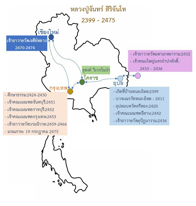 หลวงปู่จันทร์ สิริจันโท